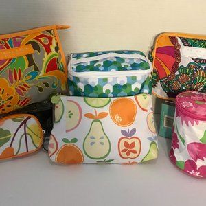 Clinique 6-Piece Makeup Cases, Organizer, Pouche Bundle